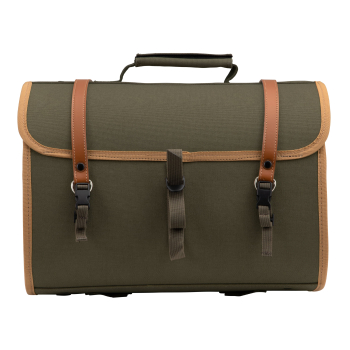 Preview: Tasche/Koffer für Gepäckträger - "Classic" - 35 Liter - olive